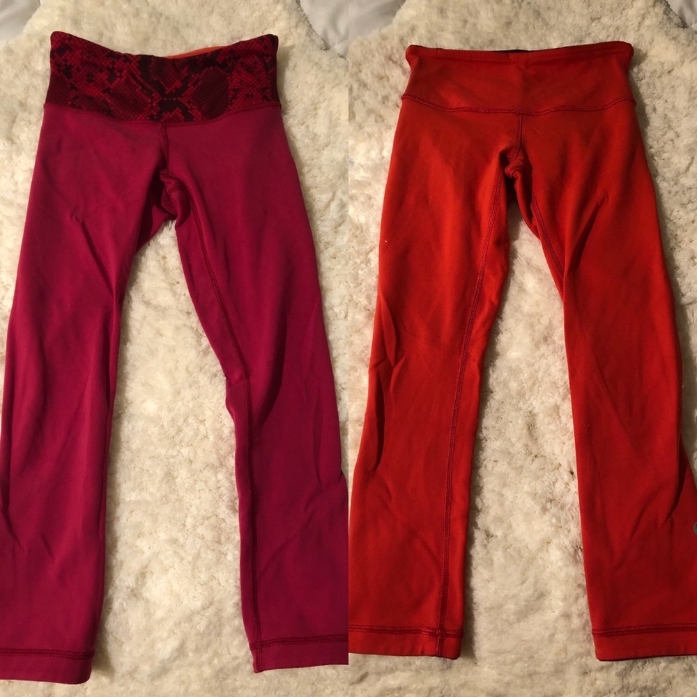 Limited Edition Lululemon Reversible Leggings
